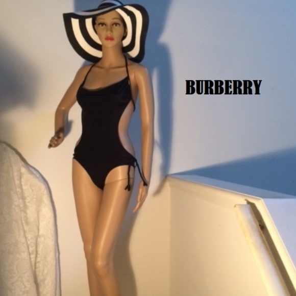 Burberry Other - Burberry Braided Belt Black Swimsuit Small